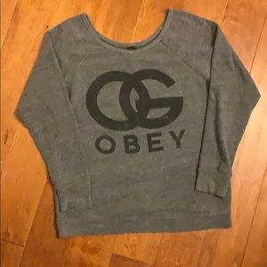 Obey sweatshirt size L
